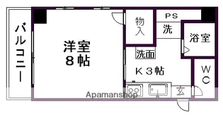 R’S ONE【3階】の間取り