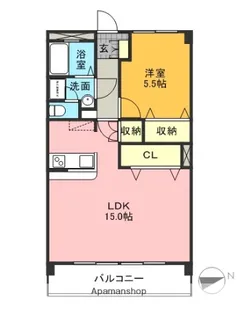 第2尾崎ビル【2階】の間取り
