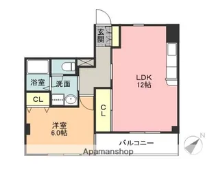 愛知県名古屋市天白区原1丁目【マンション】の間取り