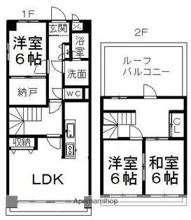 エスカーラ平針【4階】の間取り