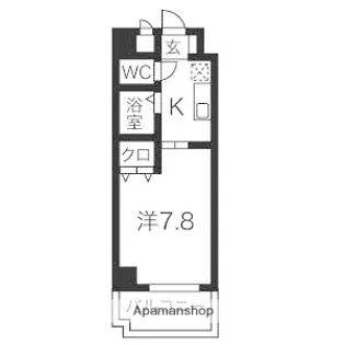 びい6植田【7階】の間取り
