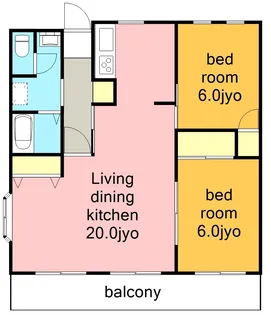 エラン平針【4階】の間取り