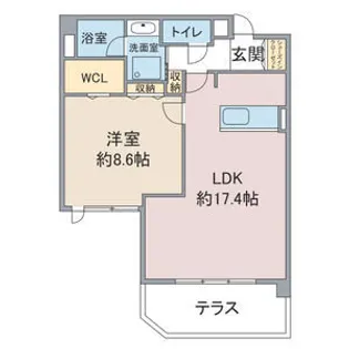 ARIES【1階】の間取り