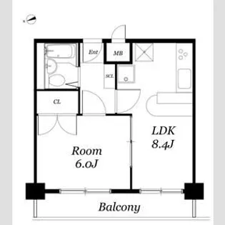 カーサノア八事【5階】の間取り