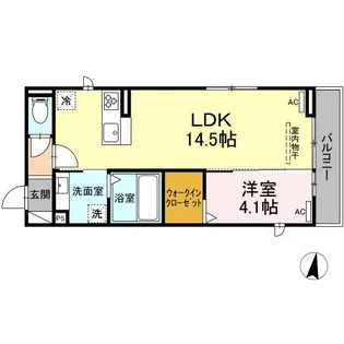 シリウス【3階】の間取り