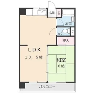 オオタビル【4階】の間取り