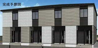 フラット・スリ-【1階】の外観