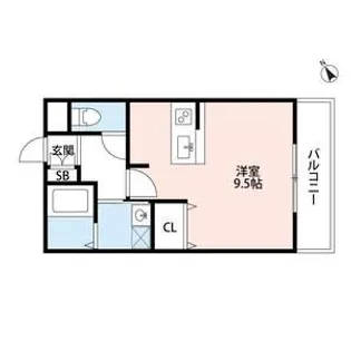 VINGT ET UN BONHEUR 表山【2階】の間取り