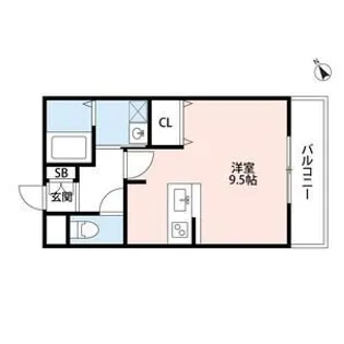 VINGT ET UN BONHEUR 表山【2階】の間取り