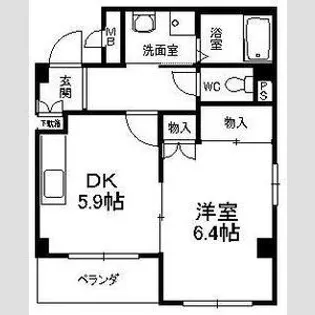 グリーン・マルツ【1階】の間取り