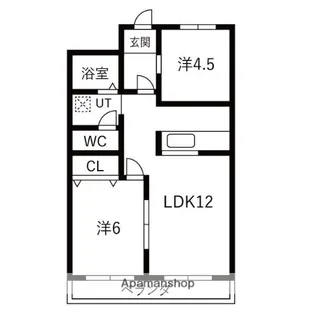 コトブキ第一ビル【4階】の間取り