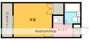 VILLA八田【2階】の間取り