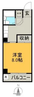 セントラルハイツ【2階】の間取り