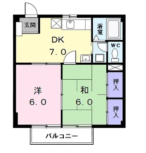 パールレジデンス【2階】の間取り