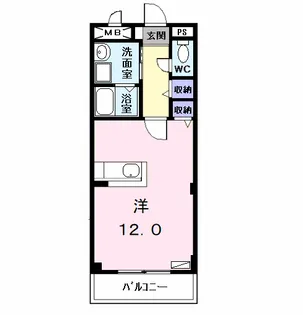 ストリーム並木【2階】の間取り