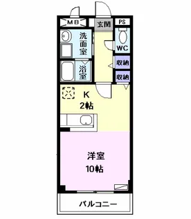 ストリーム並木【1階】の間取り
