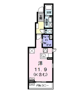 ラフレシール Ⅰ【1階】の間取り