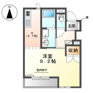 リッシュ【1階】の間取り