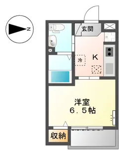 エスト ソレイユ【3階】の間取り