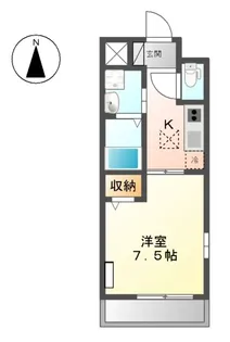 ルミナス・ユキ【1階】の間取り