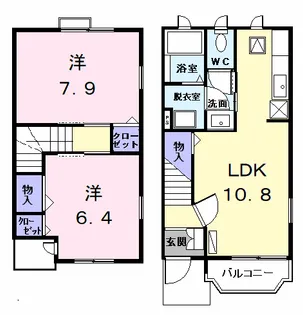 サンシャインスクェア【1階】の間取り