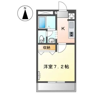 ライラック【2階】の間取り