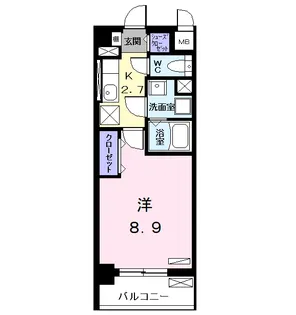 ジャルダン【2階】の間取り
