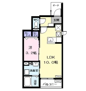 FRAICHE (フレーシュ)【1階】の間取り