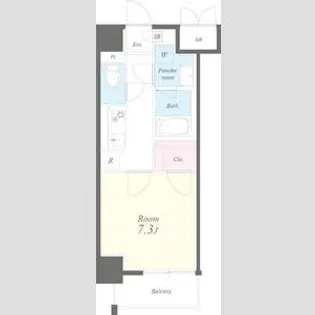 モン ヨイーエ【5階】の間取り