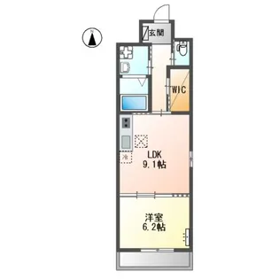グランチェスタST【1階】の間取り