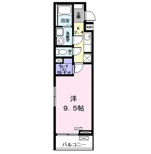 リアン【2階】の間取り