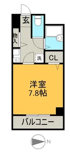 ロイヤルピジョン八田【3階】の間取り