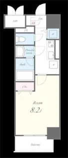 グリーンコート中島【2階】の間取り