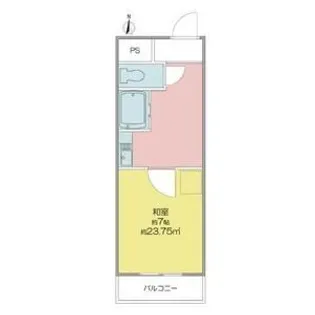 グランドモジュール慶【207号室】の間取り