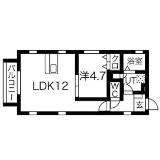 lino【3階】の間取り