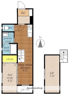 FELICE【4階】の間取り