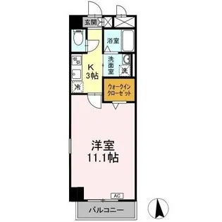 ウィル則武【2階】の間取り