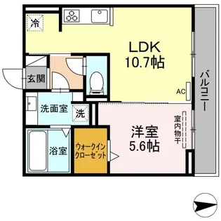 ciel太閤通【3階】の間取り