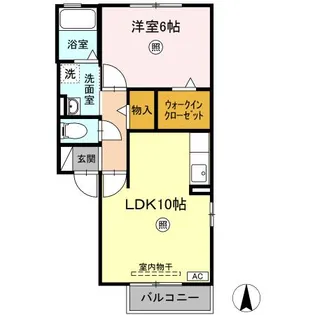 ウィルステージⅡ【2階】の間取り