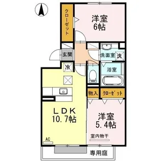 グラン メゾン【1階】の間取り