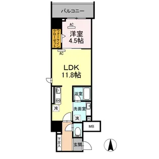 ダイワシティー中村公園【3階】の間取り