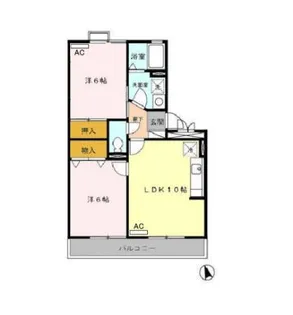 プレミアムシャトー【2階】の間取り