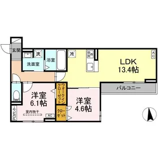 グランカメリア【2階】の間取り