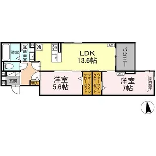 グランカメリア【3階】の間取り