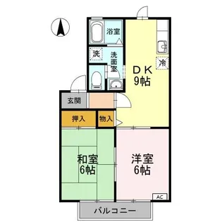 サニーコート治平【2階】の間取り