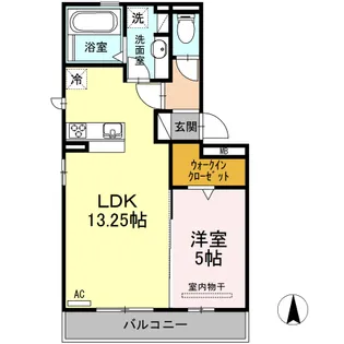 Ma Chambre【2階】の間取り