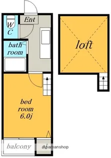アパートメント51【2階】の間取り