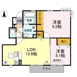 CIELO【1階】の間取り