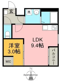 MOVE本陣GRANDE【1階】の間取り