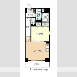 コンフィアンサ.【4階】の間取り